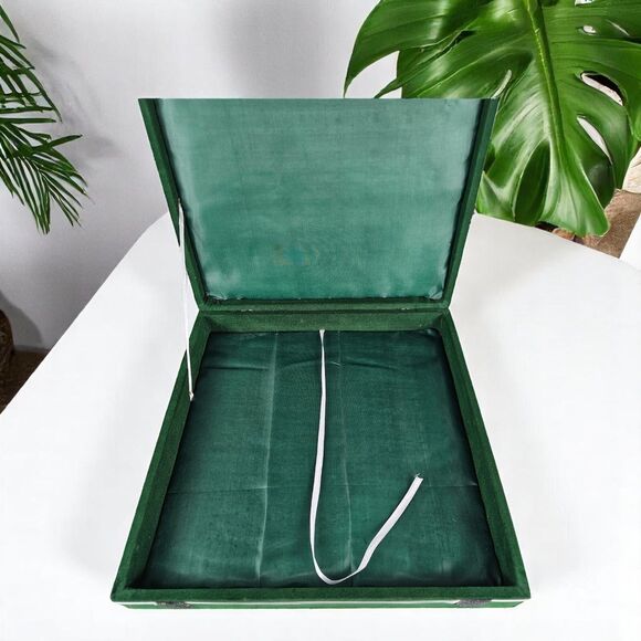 12" Marble Chess Board, velvet box, stone chess board, Fathers Day Gift for him - Picture 11 of 13